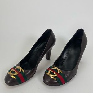 Gucci GG Buckle Pumps